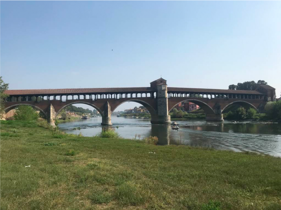 Ponte Coperto di Pavia - La via francisca